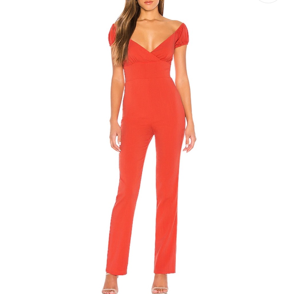 Runaway Jumpsuit in Coral